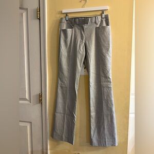 Gap Modern Boot Heather Light Gray Trousers, 2 Ankle, NWT